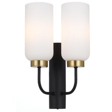 Jaramillo Iron Metal & Glass Wall Light
