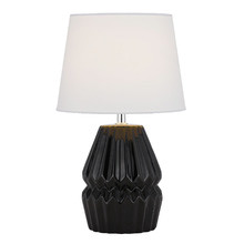 Lurantis Ceramic & Linen Table Lamp