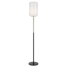 Alayna Iron & Marble Floor Lamp