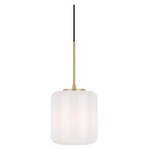 Alayna Small Glass Pendant Light