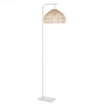 Renfri Iron & Rattan Floor Lamp