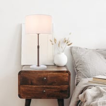 Ivar Marble & Brass Table Lamp