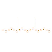 Kilby Iron 18 Light Linear Pendant