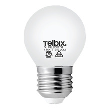 Joss E27 Golf Ball 4W Matte Opal LED Bulbs (Set of 2)