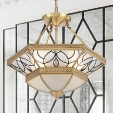 Clarisse Brass Pendant Light