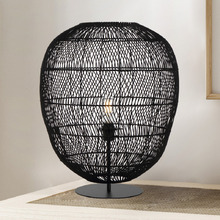 Terri Iron Rattan Table Lamp
