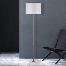 Ivar Marble Iron & Cotton Floor Lamp