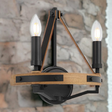 Rayna Ash Wood Wall Light