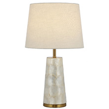 Clara Capiz Shell Tapered Table Lamp