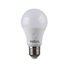 Flux E27 Pear 8W Tri-CCT Matte Opal LED Bulb