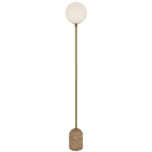 Aseneth Travertine Floor Lamp