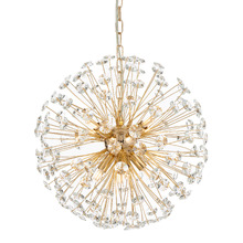 Uriah Chrystal 8 Light Pendant