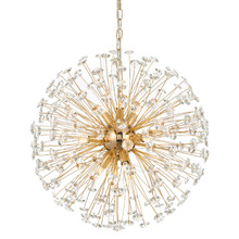 Uriah 9 Light Crystal Pendant
