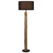 Tolga Rubberwood Floor Lamp