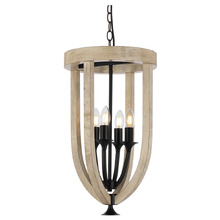 Tokig 4 Light Iron Pendant