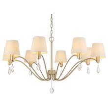 Elsfjord Crystal 8 Light Pendant