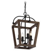 Sigrid 4 Light Iron Pendant