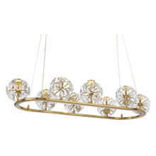 Anora Iron 8 Light LED Pendant