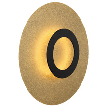 Eleanor Iron Backlit LED Wall Light