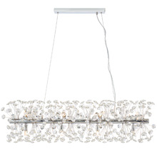 Uriah Chrystal 9 Light Pendant