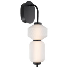 Torso Black Iron LED Wall Sconce