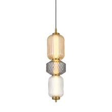 Altos Textured Glass LED Pendant Light