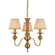 Astra Iron 3 Light Pendant with Shades