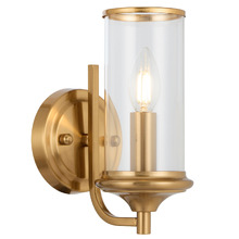 Esra Brass Iron Wall Sconce