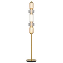 Torso Brass LED Floor Lamp