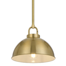 Henri Dome Iron Pendant Light