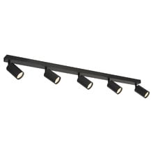 Atmore Iron 5 Lamp Bar Spotlight