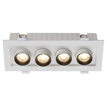 Benton 237mm LED 4 Lamp Telescopic Recessed Downlight