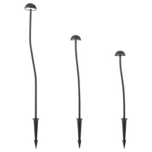 3 Piece Kittisak Aluminium LED Garden Spike Light Set
