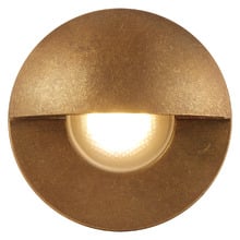 Iker Brass & Glass LED Step Light