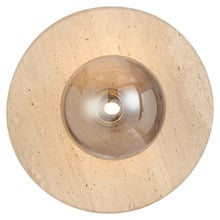 Mathilde Smoke Glass Outdoor Wall Light