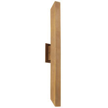 Chiara Brass Up/Down LED Outdoor Wall Light