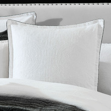 Catalina Matelasse Cotton Jacquard European Pillow Sham