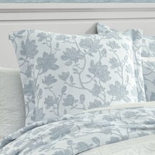 Bloom Yarn-Dyed Jacquard European Pillow Sham