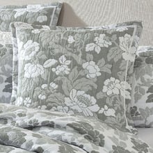 Eva I Yarn-Dyed Cotton Jacquard European Pillow Sham