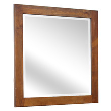 Walnut Melliodas Pine Wood Dressing Table Mirror