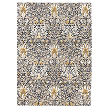 Indigo Snakeshead Hand-Tufted Wool-Blend Rug