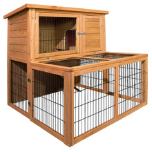 Pooja Chicken Coop & Rabbit Hutch
