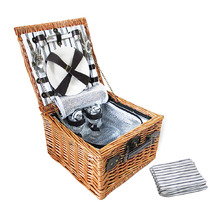 2 Person Alexis Willow Picnic Basket