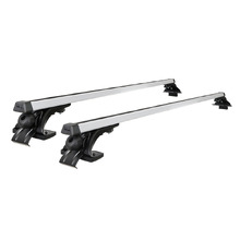 Silver Ashton Aluminium Car Roof Racks (Set of 2)