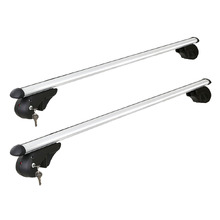 140cm Silver Ashton Aluminium Car Roof Racks (Set of 2)