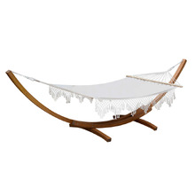 Erland Tasselled Hammock with Stand