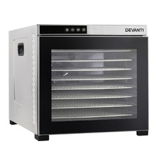 Grey Devanti 10 Tray Food Dehydrator
