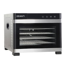 Grey Devanti 6 Tray Food Dehydrator