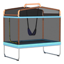 Vinnie Steel Trampoline with Swing