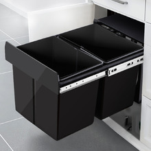 Cefito 30L Twin Slide Out Concealed Waste Bin